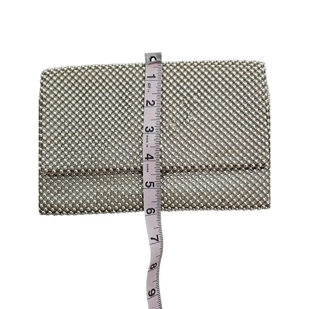INC INTERNATIONAL CONCEPTS Prudence Shiny Mesh Clutch